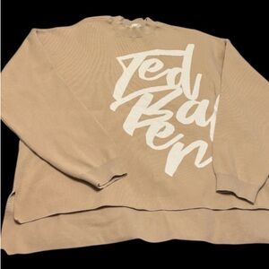 Ted Baker Beige Crewneck Sweater